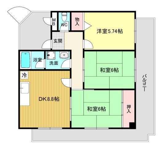 間取図(平面図)