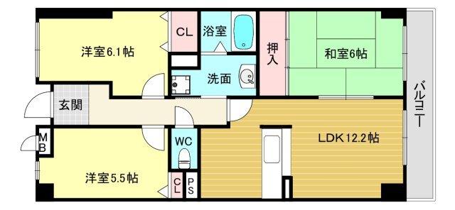 間取図(平面図)