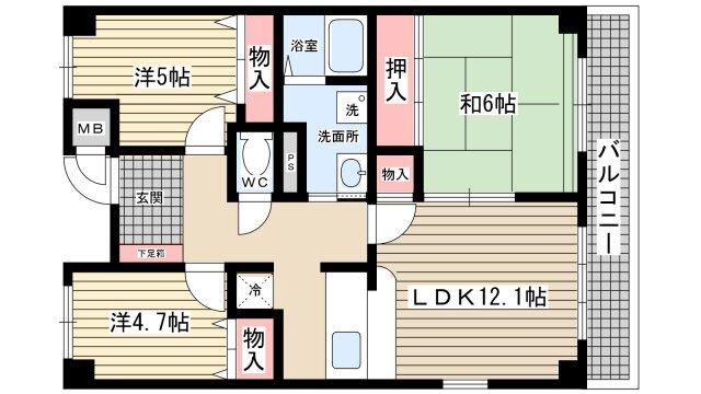 間取図(平面図)