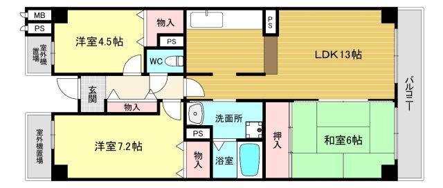 間取図(平面図)