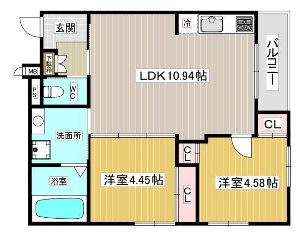 間取図(平面図)