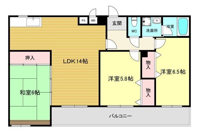 間取図(平面図)