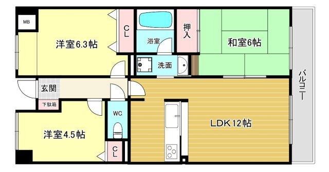 間取図(平面図)
