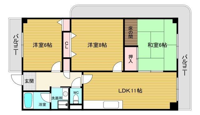 間取図(平面図)