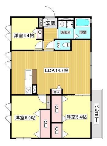 間取図(平面図)