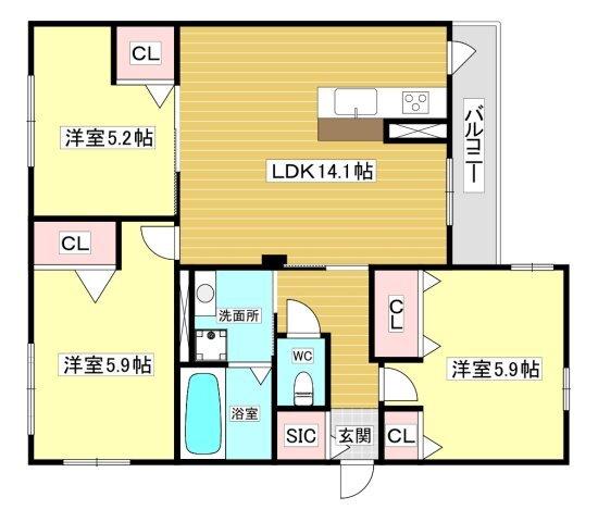 間取図(平面図)