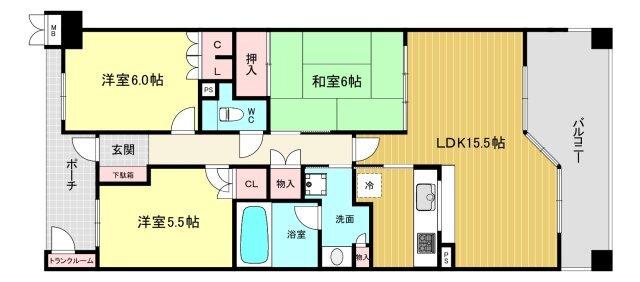 間取図(平面図)