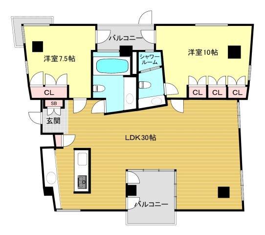 間取図(平面図)