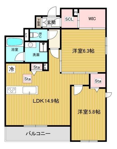 間取図(平面図)