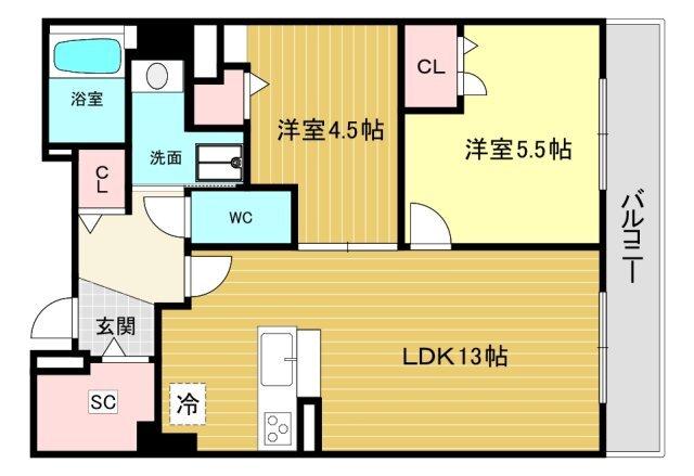 間取図(平面図)