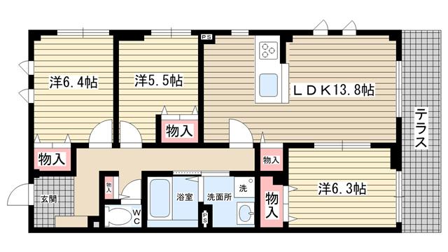 間取図(平面図)