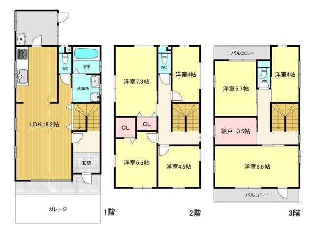 間取図(平面図)