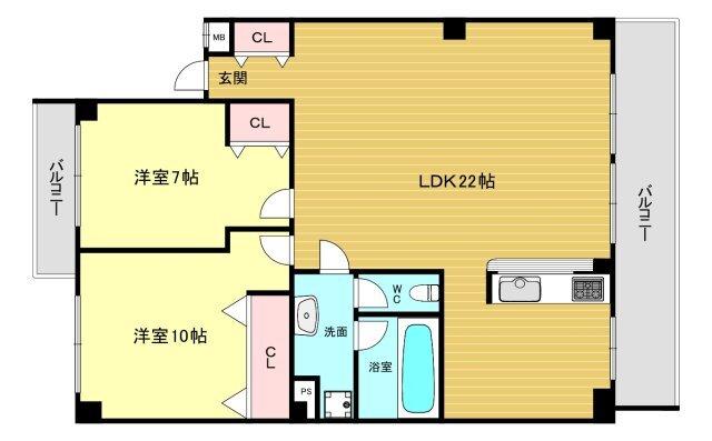 間取図(平面図)