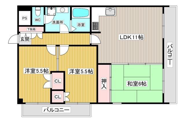 間取図(平面図)