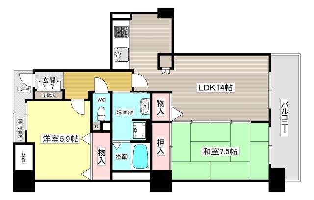 間取図(平面図)
