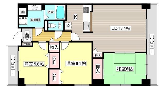 間取図(平面図)