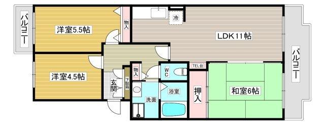 間取図(平面図)