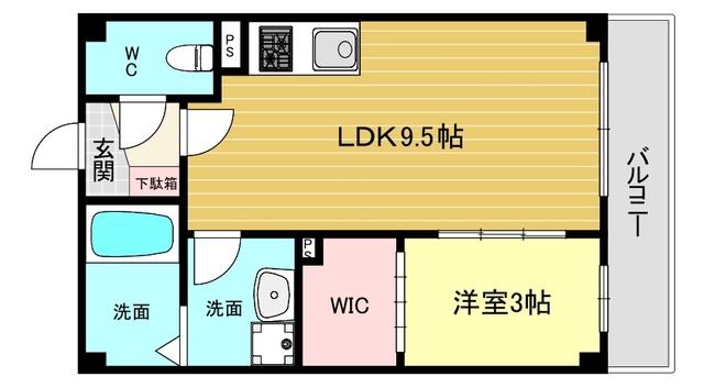 ルクス西宮北口 間取り図画像