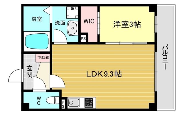 ルクス西宮北口 間取り図画像