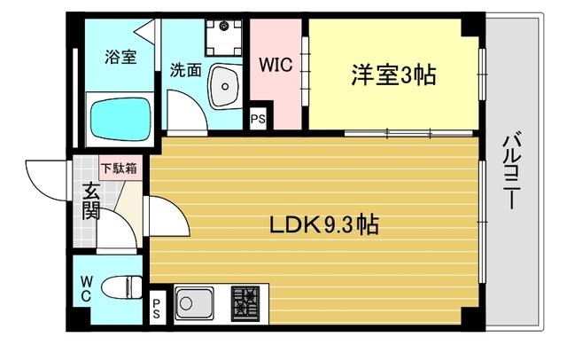 ルクス西宮北口 間取り図画像