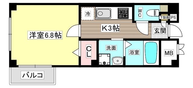 ロータスコートⅡ 間取り図画像