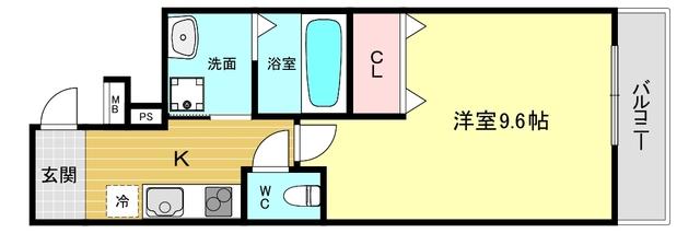 フジパレス西宮甲東園Ⅱ番館 間取り図画像