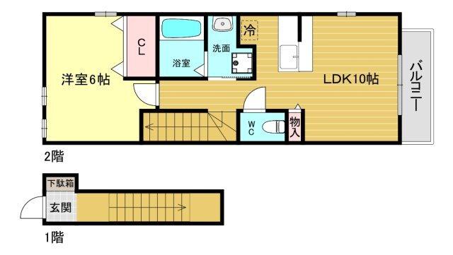 サウスサイドパレス 間取り図画像