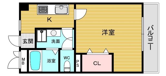 フタミハイツ 間取り図画像