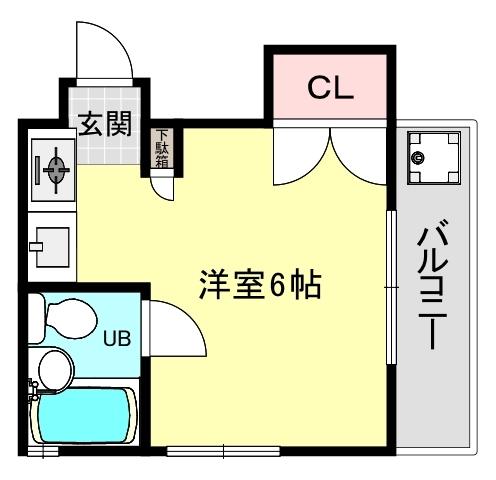 Ｍ’ｓ　Ｃｏｕｒｔ西宮仁川 間取り図画像