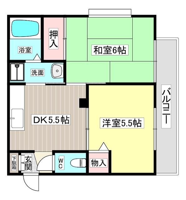トリヴァンベール門前 間取り図画像