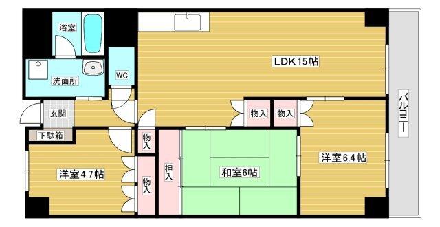 ルノン大森・ドゥ 間取り図画像