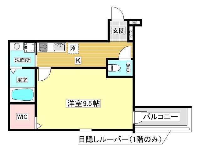 フジパレス西宮段上町 間取り図画像