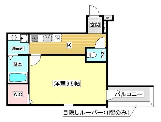 フジパレス西宮段上町 間取り図画像