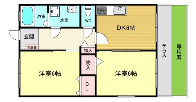エーデルハイム 間取り図画像