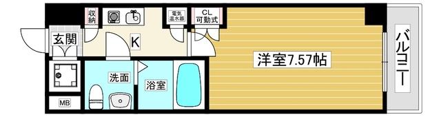 ＡＶＩＯＮ　７Ｍ８ 間取り図画像