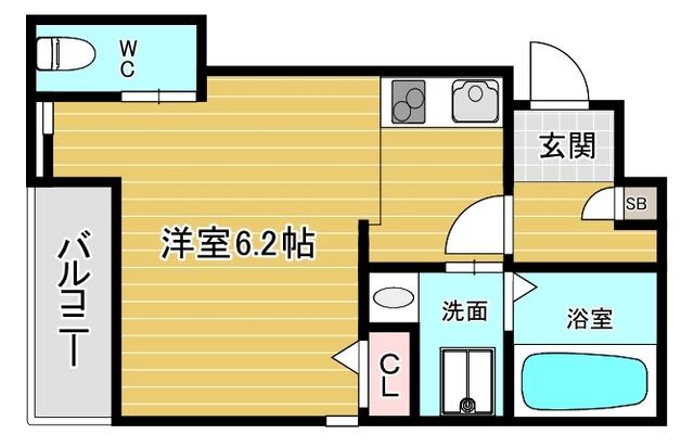 あんしん+ＶｅｒＭ五ケ山22-2001 間取り図画像