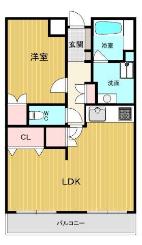 プレラにしのみや 間取り図画像