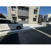 駐車場があるので、車を買う予定の方も安心