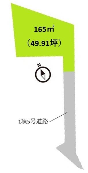 印旛郡酒々井町下岩橋　土地　宗吾参道駅 区画図