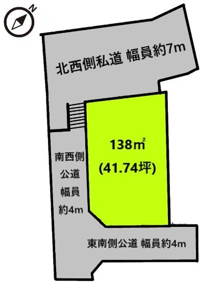 【グランファミーロ佐倉市上座】 区画図
