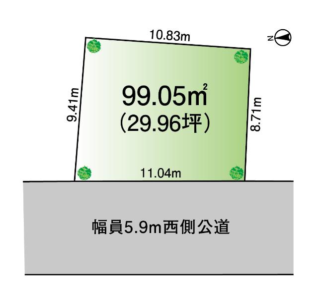 グランファミーロ小仲台7丁目 区画図