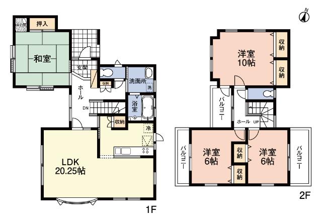 リスタイルおゆみ野6丁目 間取り図画像