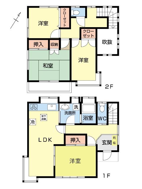  間取り図写真