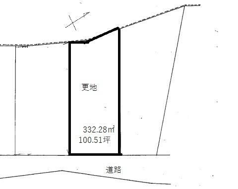 香取市大倉土地 区画図