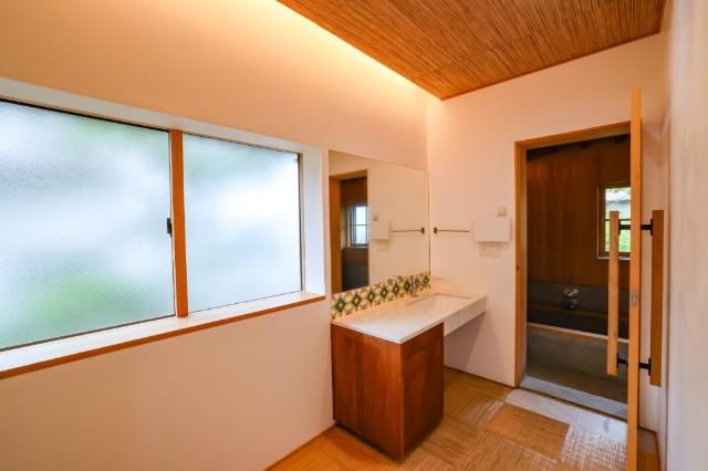 大網白里市萱野戸建 洗面