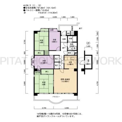  間取り図写真