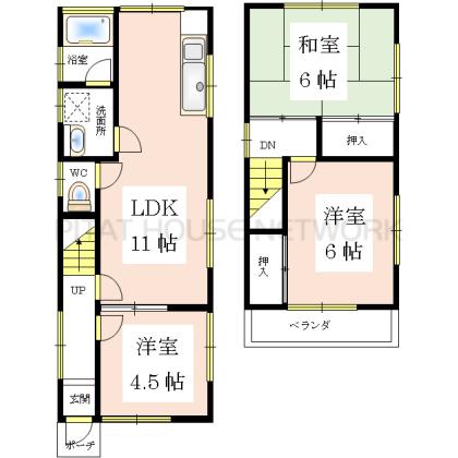  間取り図写真