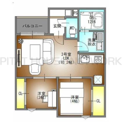  間取り図写真