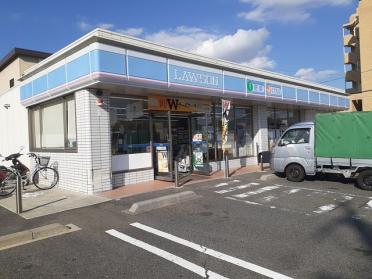 ローソン中川的場町店：400m