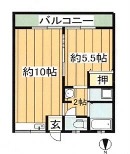 早川ビル 間取り図画像